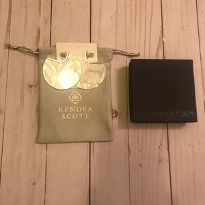 NWT - Kendra Scott Ivory Kai Earrings